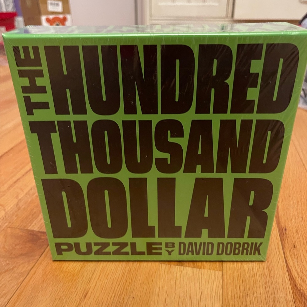 David Dobrik’s “the hundred thousand dollar puzzle”